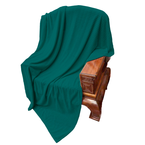 Paturi cocolino - Patura pufoasa verde smarald 200x230 cm din poliester