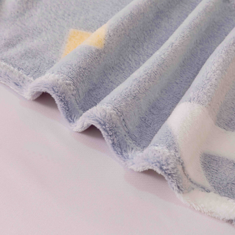 Patura pufoasa cocolino 200x230cm,gri,forme geometrice-F078 [1]