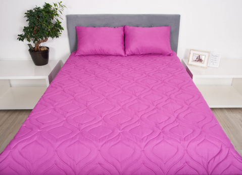 Perna 50x70 Somnart Belina, microfibra, lavabila la masina, vidata, Purple [3]