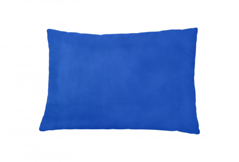 Perna 50x70 Somnart Belina, microfibra, lavabila la masina, vidata, Ultramarin [1]
