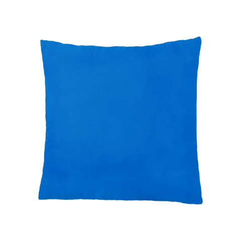 Perna 60x60 Somnart Belina, microfibra, lavabila la masina, vidata, Albastru [1]