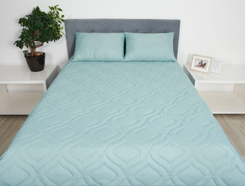 Perna 60x60 Somnart Belina, microfibra, lavabila la masina, vidata, Surf Spray [3]