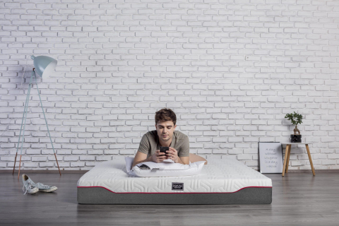 Perna puf gasca Domine 60x60 din bumbac 100% natural, fermitate medie spre tare [11]