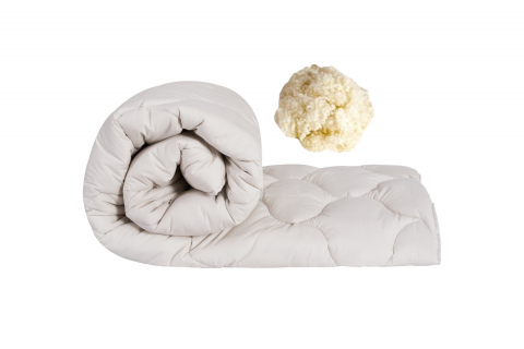 Pilota calduroasa de iarna matlasata Wooltex Benessere Somnart, 200x220 cm, umplutura lana, 600 g/m², tesatura 100% bumbac [0]