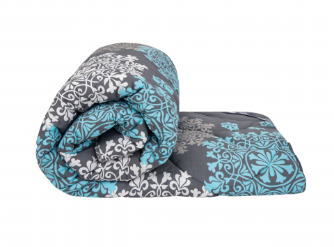 Pilota de iarna matlasata Artemis Somnart, 180x200 cm, policotton imprimat, sezon rece, 400 g/mp [1]