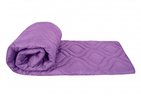 Pilota de vară 150x200 Somnart Belina, microfibra, lavabila la masina, vidata, Mov [1]