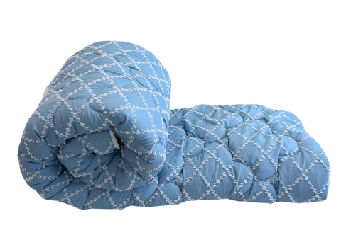 Pilote - Pilota Duo Comfort Azure 200×220, Somnart, matlasata, umplutura medie-groasa 300 gr/mp, pentru primavara – toamna