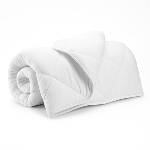 Pilote - Pilota matlasata microfibra de iarna 200x210cm,alba-PLT29