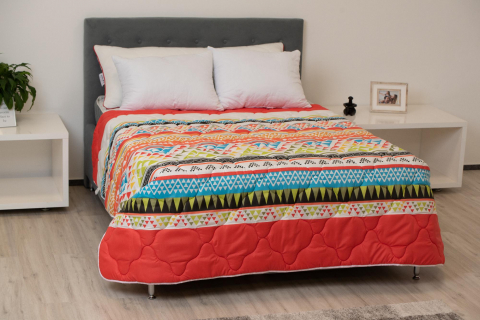 Pilota matlasata Traditional Somnart, microfibra, 220x200 cm, 250 g/mp [2]