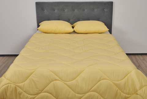 Pilota microfibra SomnART Coral Galbena, Fill 300 g/mp, 180x200 cm [0]