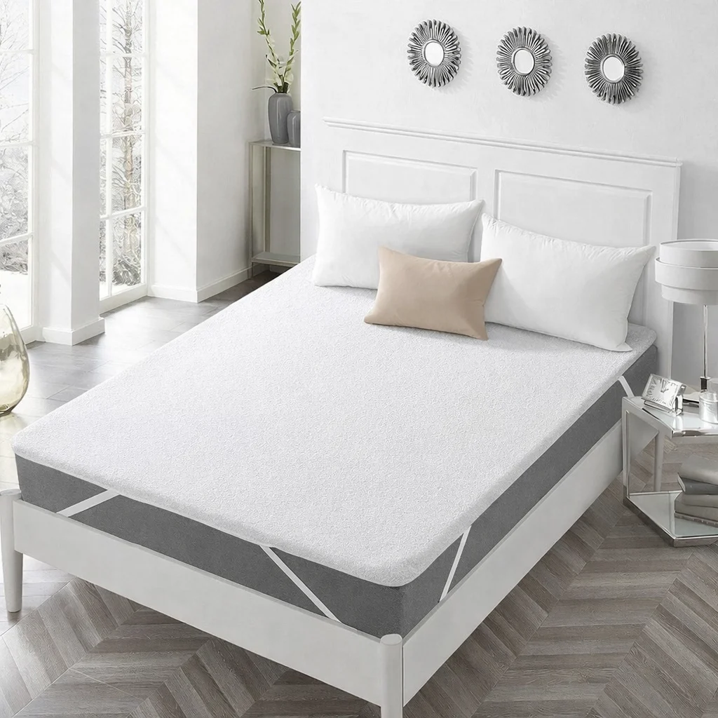 Produse hoteliere - Protectie matlasata pentru saltea, ultrasonic, impermeabila, 140 x 200 cm