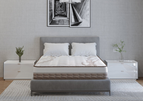 Saltea cu arcuri Caramel Dream Pocket Multilayer, 160x200, inaltime 20 cm, fermitate medie [2]