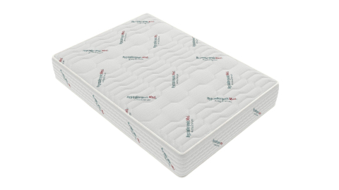 Saltea cu arcuri Pocket HypoallergenicMed® Safe Relax HoReCa 200x200, înălțime 25 cm, ortopedică, husă tratament antialergic, fermitate mediu-tare [8]