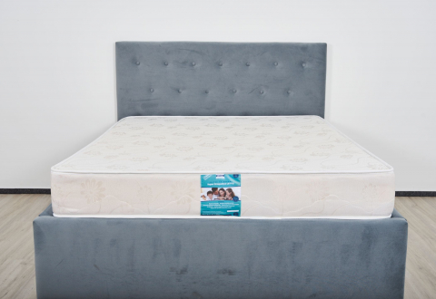 Saltele ortopedice - Saltea cu arcuri SomnART LETTO 90x200, înălțime 22 cm, ortopedică, husă matlasată, duritate medie-tare
