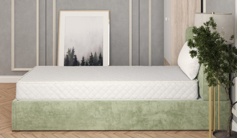 Saltea cu arcuri Somnia® 90x200, inaltime 20 cm, ortopedica, husa matlasata, duritate medie [5]