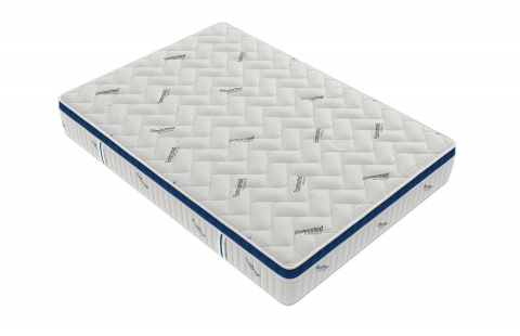 Saltea cu arcuri Somnomed Complete Care 4Family 140x200, înălțime 26 cm, spumă cu memorie, husa tratament antifungic, fermitate mediu-tare, sistem aerisire 3D [5]