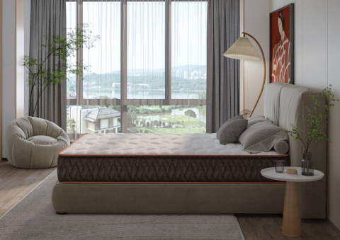 Saltea cu arcuri Supreme Comfort Pocket Multilayer, 180x200, inaltime 30 cm, fermitate medie [2]