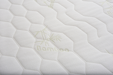 Saltea cu memorie si arcuri Bambus Super Confort Pocket Multilayer 90x200, inaltime 25 cm, husa matlasata, sistem 3D, manere, fermitate medie [9]