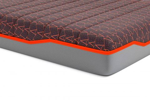 Saltea cu memorie și arcuri individuale SomnArt Supreme Pocket Multilayer 90x200, înălțime 24 cm, husă detașabilă, fermitate medie [3]