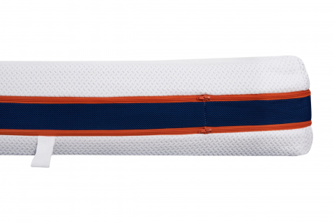 Saltea cu memorie și arcuri individuale Somnexpert AirCool HD Pocket Spring 160x200, înălțime 24 cm, husă detașabilă, fermitate medie [7]