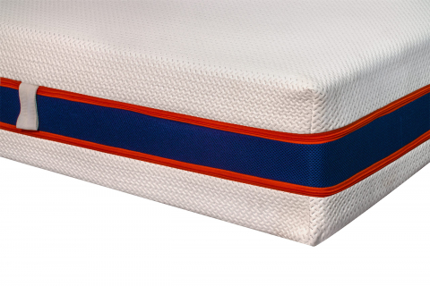 Saltea cu memorie și arcuri individuale Somnexpert AirCool HD Pocket Spring 180x200, înălțime 24 cm, husă detașabilă, fermitate medie [5]