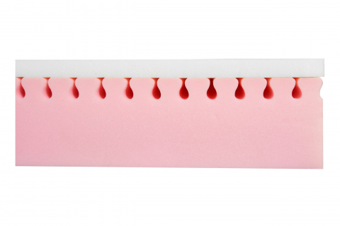 Saltea cu memorie Somnart Memory Tencel 90x200, înălțime 26 cm, 7 zone, aerisiere 3D AirMesh, husa detasabila si lavabila, fermiate medie [13]