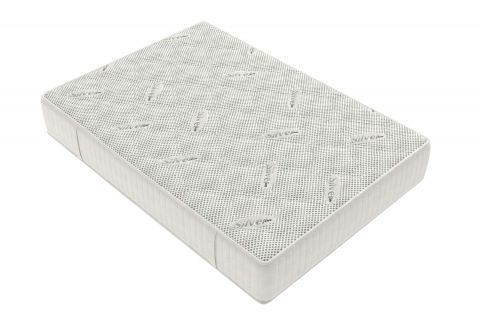 Saltea cu memorie Somnart Silver Relax 120x200, înălțime 24 cm, husă cu ioni de argint, cu mânere, fermitate medie [4]