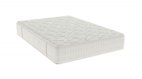 Saltea cu memorie Somnart Silver Relax 120x200, înălțime 24 cm, husă cu ioni de argint, cu mânere, fermitate medie [2]