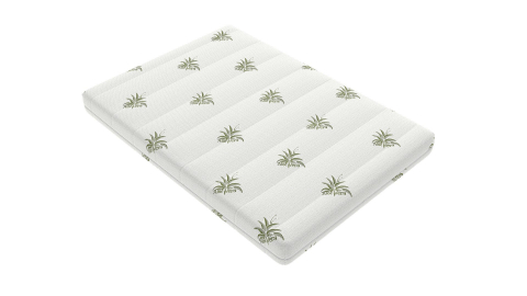 Saltea cu memorie Somnart XXL Memory Plus 90x200, înălțime 25 cm, pentru persoane supraponderale, husă Aloe Vera detașabilă, rulată, fermitate mare [3]