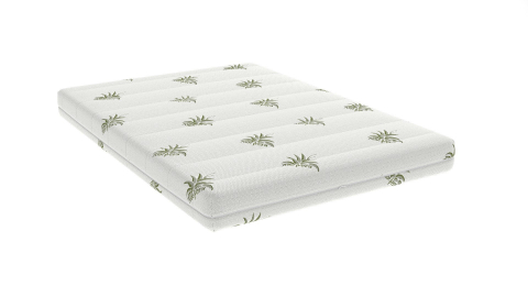 Saltea cu memorie Somnart XXL Memory Plus 90x200, înălțime 25 cm, pentru persoane supraponderale, husă Aloe Vera detașabilă, rulată, fermitate mare [2]