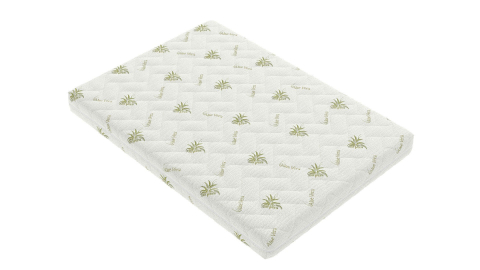 Saltea cu spumă poliuretanică SomnART FermiMax Aloe Vera 200x200, înălțime 15 cm, anatomică, husa lavabilă și detașabilă cu fermoar, rulată, fermitate ridicată [5]