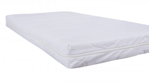 Saltea cu spumă poliuretanică Somnart HypoallergenicMed 60x120, înălțime 10 cm, ortopedică, pentru bebeluși și copii, husă detașabilă, fermitate medie [5]