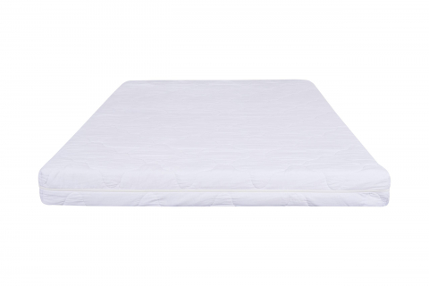 Saltea cu spumă poliuretanică Somnart HypoallergenicMed Bumbac 140x200, înălțime 16 cm, hipoalergenică, husă cu fermoar, rulată, fermitate medie [7]
