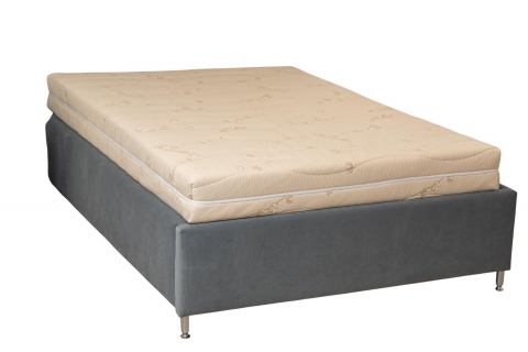 Saltea cu spuma poliuretanica Somnart Ortopedic Bio Cotton 90x200, inaltime 17 cm, ortopedica, husa detasabila si lavabila, fermitate medie [11]