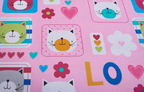 Saltea cu spumă poliuretanică Somnart Ortopedică 70x140, înălțime 10 cm, pentru bebeluși și copii, husă impermeabilă, fermitate medie, model flori [2]