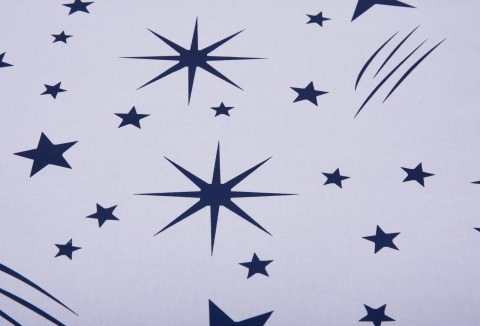 Saltea cu memorie Somnart Memory 70x140, înălțime 10 cm, pentru bebeluși și copii, husă impermeabilă, fermitate medie, model steluțe [2]