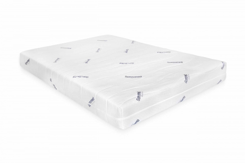 Saltea cu spumă poliuretanică Somnomed Antiacaria 180x200, înălțime 20 cm, pentru alergici, husă detașabilă și lavabilă cu tratament antiacarian, fermitate medie [11]