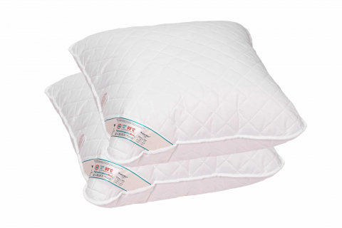 Set 2 perne 50x70 cm si 2 perne 40x40 cm HypoallergenicMed Somnart, microfibra matlasata [1]