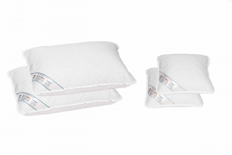 Perne - Set 2 perne 50x70 cm si 2 perne 40x40 cm HypoallergenicMed Somnart, microfibra matlasata