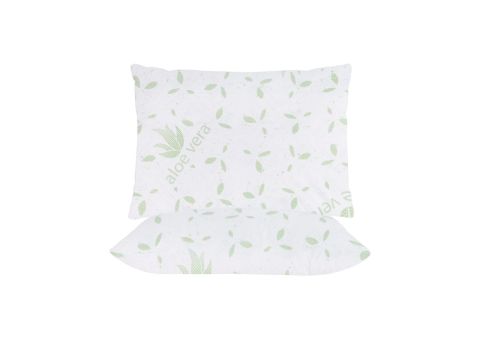 Set 2 Perne 50x70 Somnart Belina Aloe Vera, microfibra, lavabile la masina, vidat [1]
