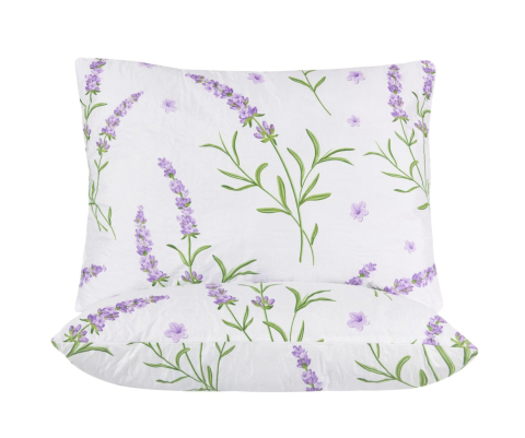 Perne - Set 2 Perne 50x70 Somnart Belina Lavanda, microfibra, lavabile la masina, vidat
