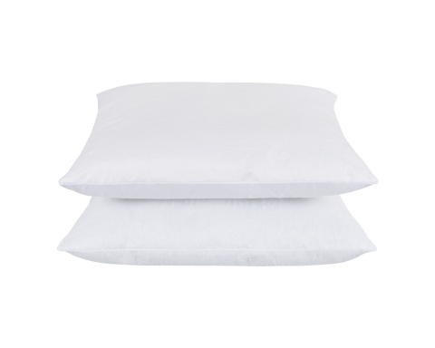 Set 2 Perne 60x60 Somnart Belina, microfibra, lavabile la masina, vidat, alb [1]