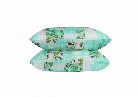 Set 2 perne Green Flowers, 50x70 cm [1]