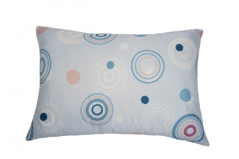 Set 2 perne matlasate Circles Somnart 50x70 cm, microfibra [1]