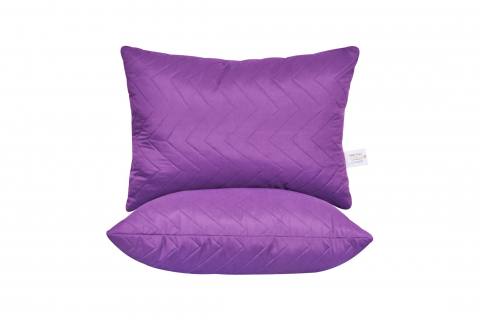 Set 2 Perne matlasate US, microfibra Purple Magic, 50x70 cm [0]