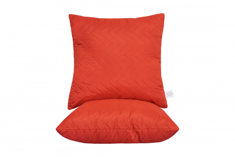 Set 2 Perne matlasate US, microfibra Rosie, 60x60 cm [0]