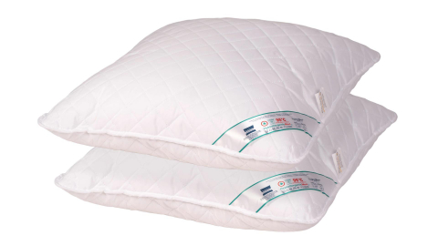 Set 2 Perne Medicinale Hipoalergenice Somnart 70x70cm, HypoallergenicMed, matlasate, lavabile la 95 de grade, fermitate medie spre tare [4]