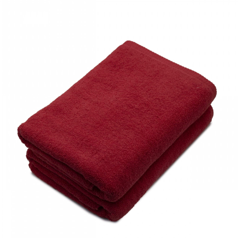 Articole baie - Set 2 prosoape de corp bumbac 100%, 600gsm, Somnart, 70x140cm, rosu