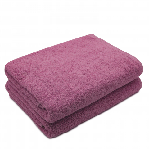 Articole baie - Set 2 prosoape de corp bumbac 100%, 600gsm, Somnart, 70x140cm, roz