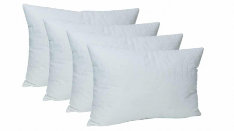 Set perne - Set 4 perne Confort Somnart, 50x70 cm, moi, joase, matlasate, lavabile la masina de spalat la 60 de grade